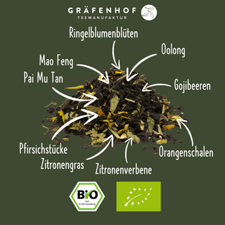 BIO Oolong Pfirsich Orange