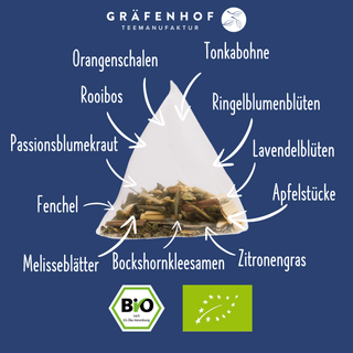 Sleeping Breeze Tee, 15 Pyramidenbeutel