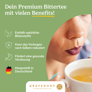Bittertee BIO Gräfenhof - Deine Benefits