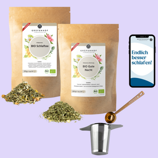 BIO Schlaftee Set "Endlich besser Schlafen"