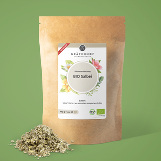 Salbeitee BIO von Gräfenhof - Vorderseite