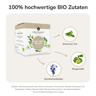 Earl Grey Deluxe, 15 Pyramidenbeutel