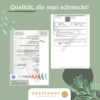 Gräfenhof - Zertifikat