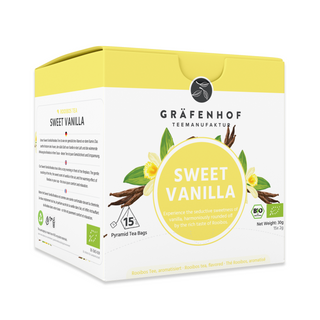 Sweet Vanilla Tee, 15 Pyramidenbeutel