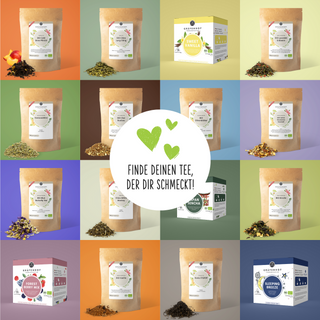 Finde deinen Tee in unserem vielfältigem Angebot bei Gräfenhoftee