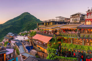 Die Landschaft von Taiwan.