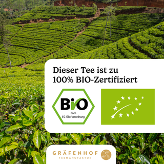 Bio Zertifikat für Yerba Mate Tee - BIO nach EG-Ölo-Verordnung