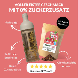 BIO Eistee Himbeere Minze (Cold Brew)