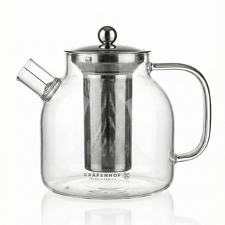 Teekanne aus Glas 1,5L