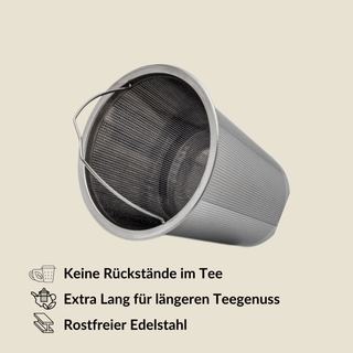 Teekanne aus Glas 1,5L