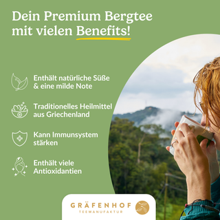 Griechischer Bergtee BIO - Benefits