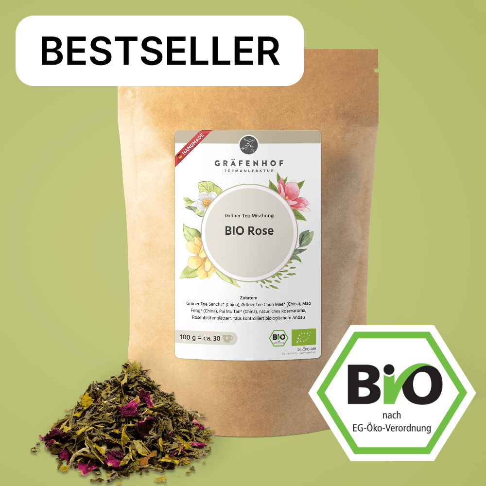rosen düngen mit tee Rose | Grüntee | BIO | ab 100g