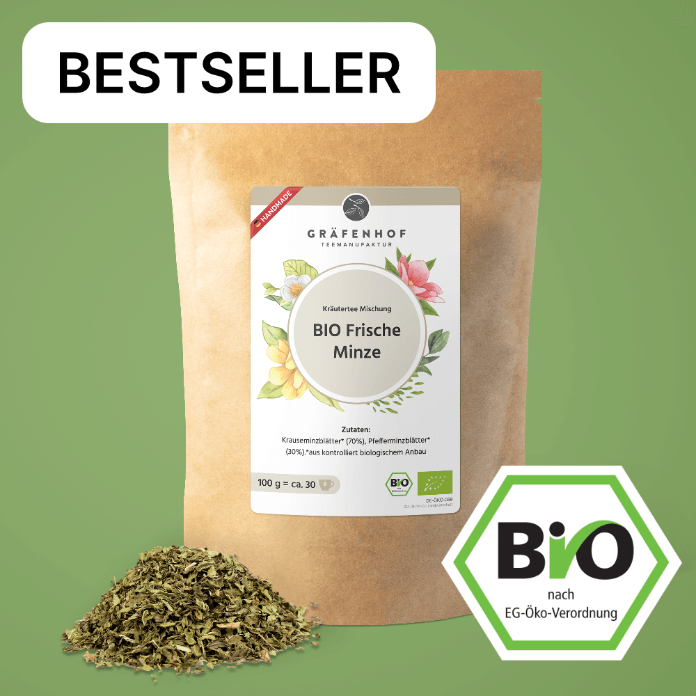 minzblätter aufbewahren Frische Minze | Kräutertee | BIO | ab 100g