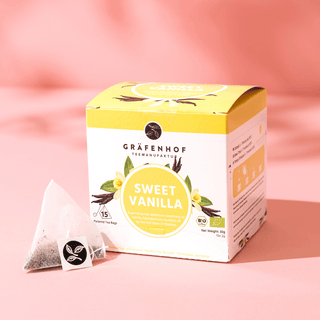 Sweet Vanilla Tee, 15 Pyramidenbeutel